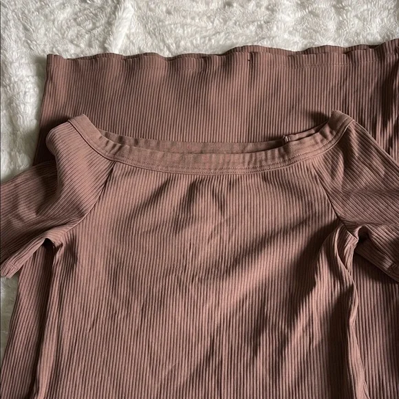 Universal Thread Brown Midi Dress - Picture 2 of 3